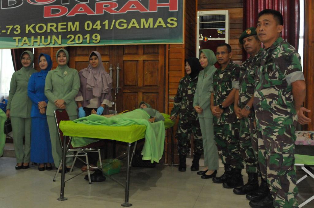 Korem Gelar Baksos dan Sosialisasi Gemar Menabung