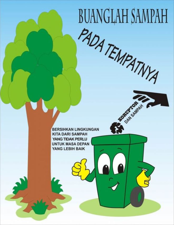Biar Bersih, OPD Dihadiahi Tong Sampah