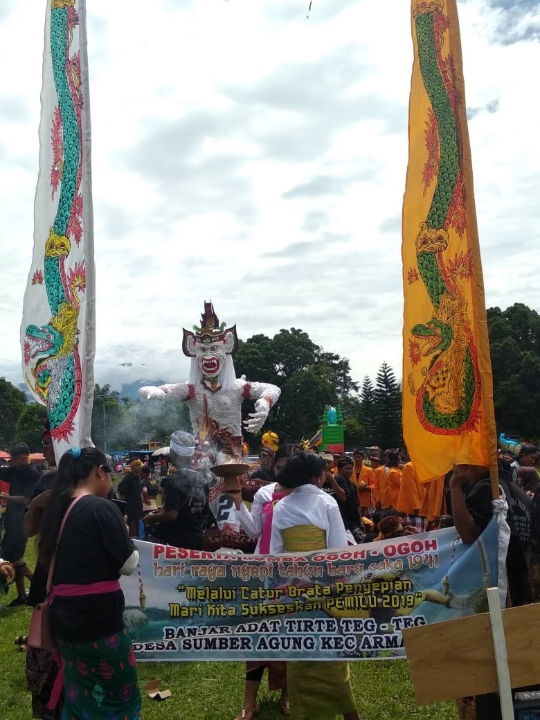 Sumber Agung Ikut Parade Ogoh-ogoh