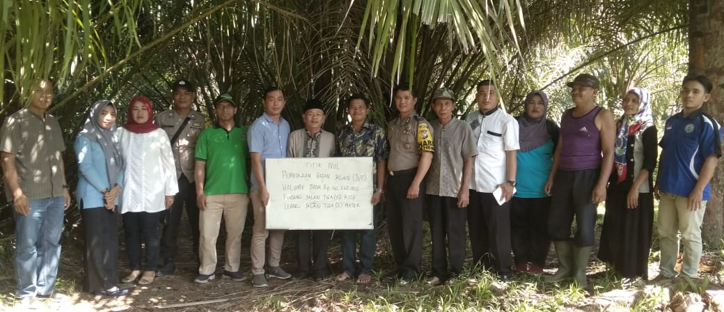 Pemdes Tebing Kandang Bangun JUT Sepanjang 3 KM