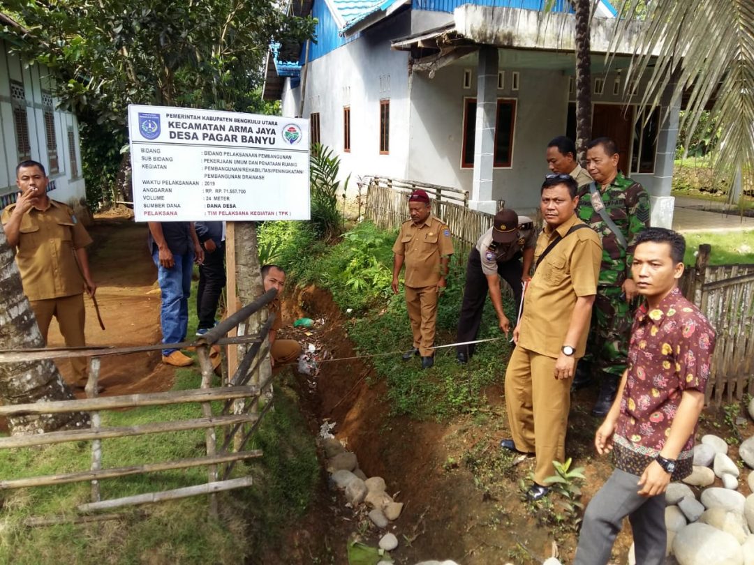 Serapan Tahap I, Sadei Sninik Bangun Drainase 