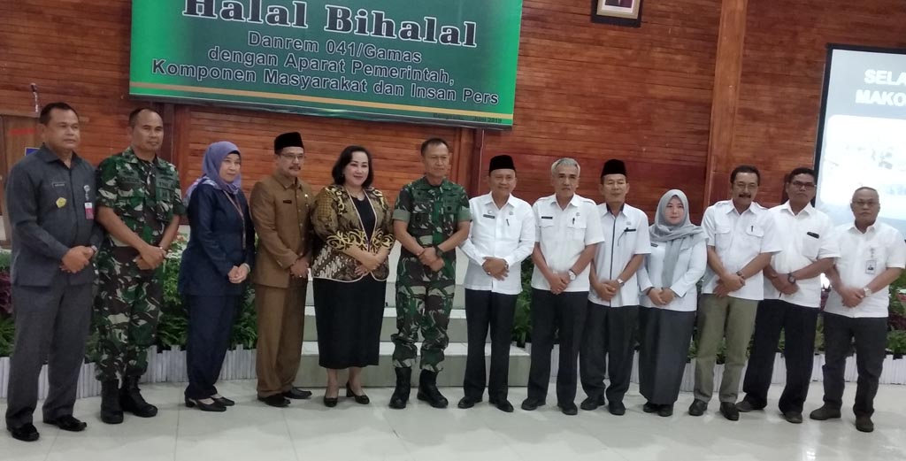 Halal Bihalal, Korem 041 Gamas Ditargetkan Jadi Tipe A