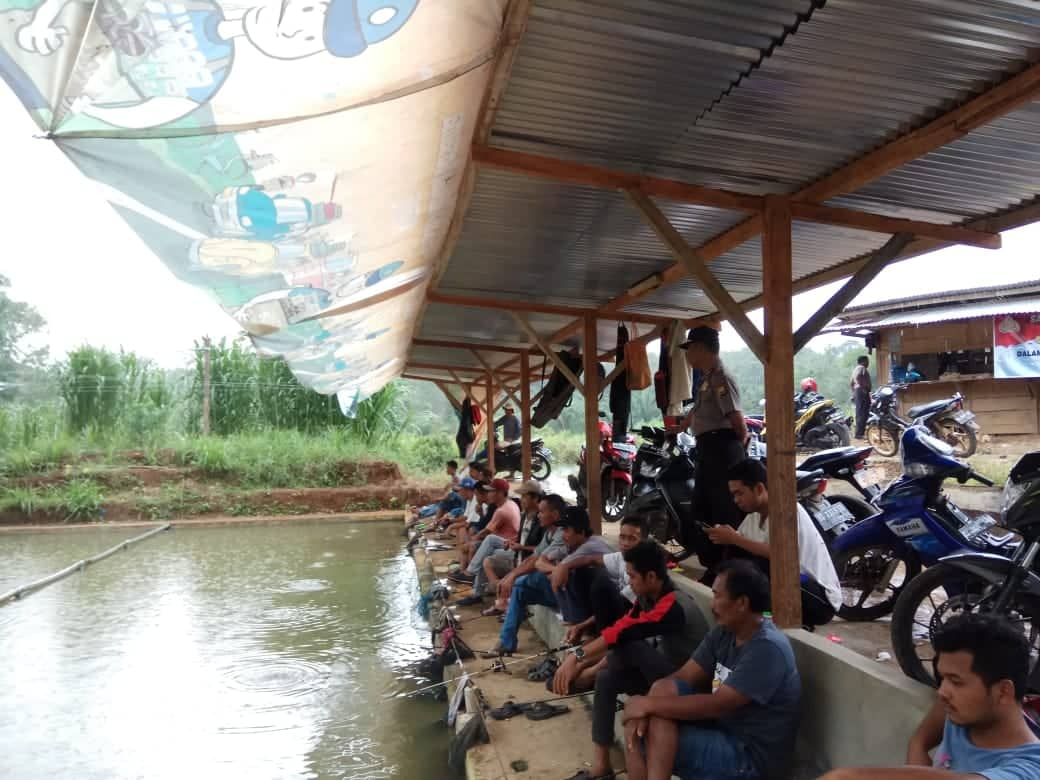 HUT Bhayangkara Diwarnai Lomba Memancing