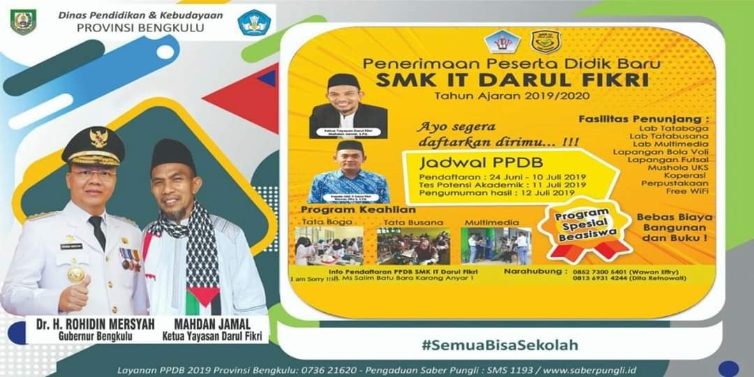 Buka Pendaftaran, SMKIT Tarik Siswa Baru