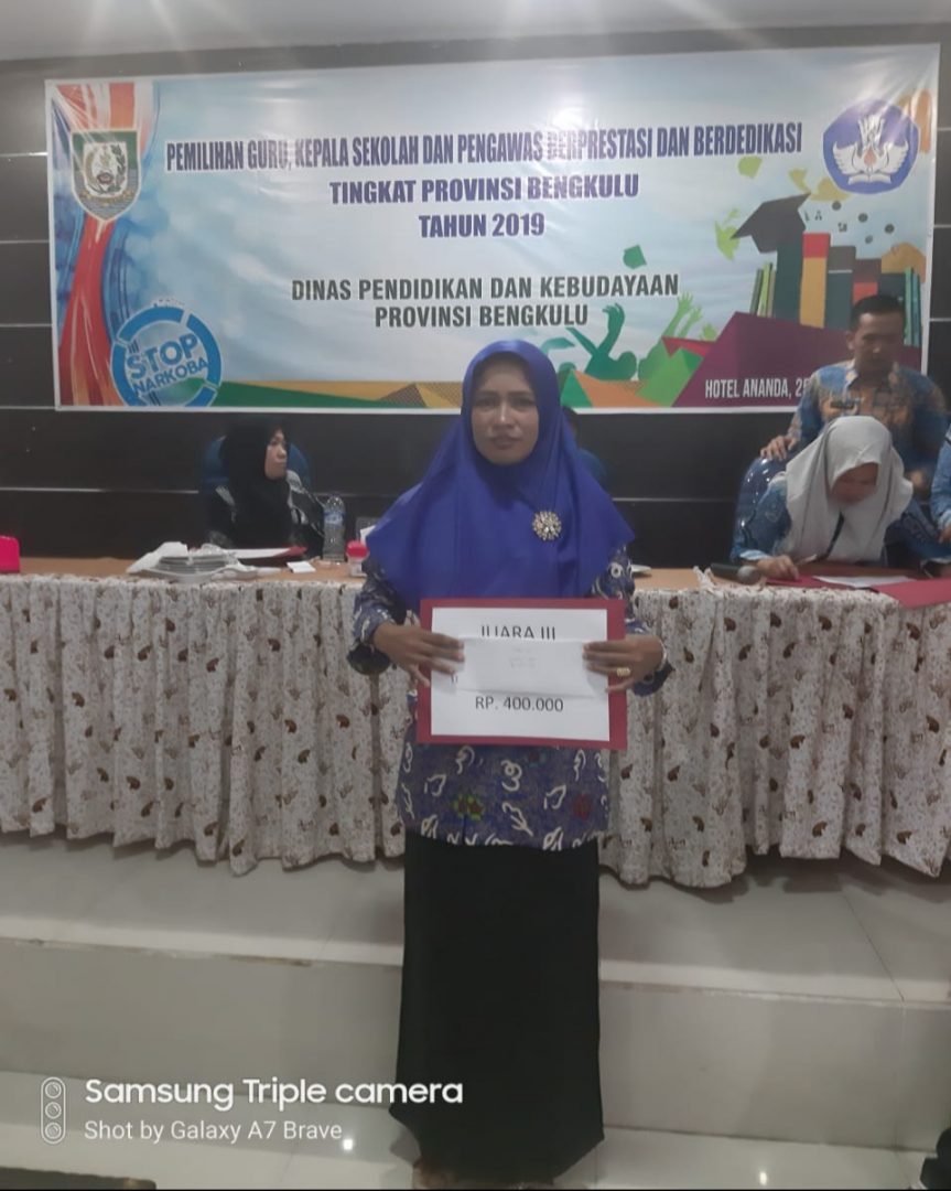 Prestasi Mewakili BU, SMPN 19 BU Persembahkan Juara Tingkat Provinsi