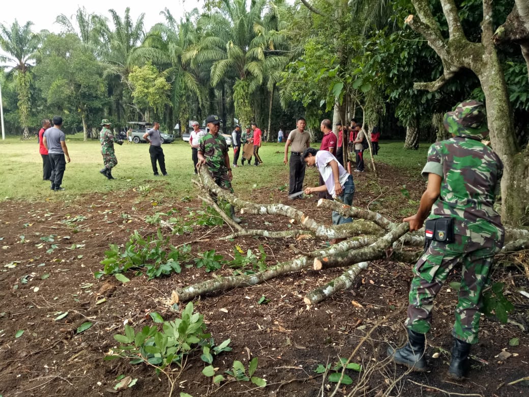 TNI, Polri, dan Warga Bersinergi Siapkan TMMD