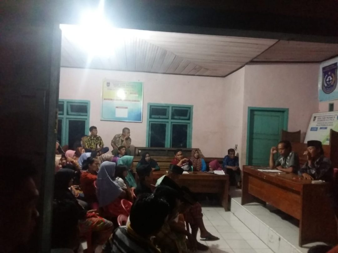 Jelang Tahap II, Taba Padang R Gelar Musyawarah