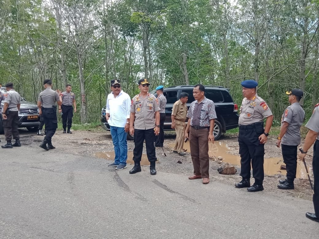 Cek Lahan Hibah, Kapolda Turun Gunung