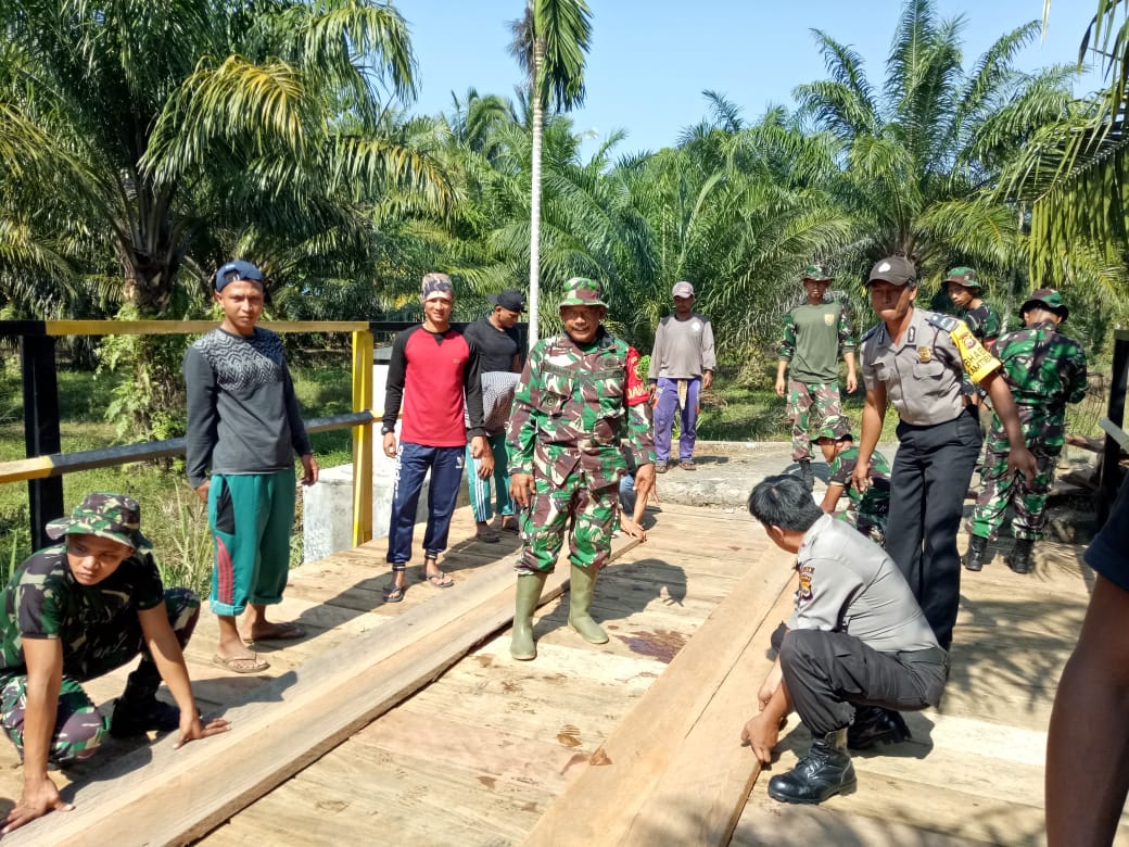 Bersama Masyarakat dan Polri, Progres Sasaran Fisik TMMD Kian Meningkat