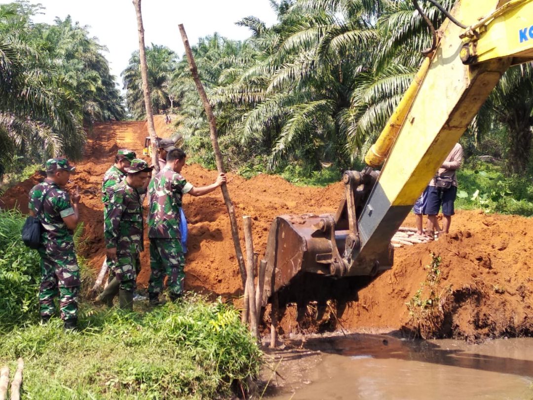 Kejar Target, TMMD Tetap Fokus Pembuatan Jalan Baru