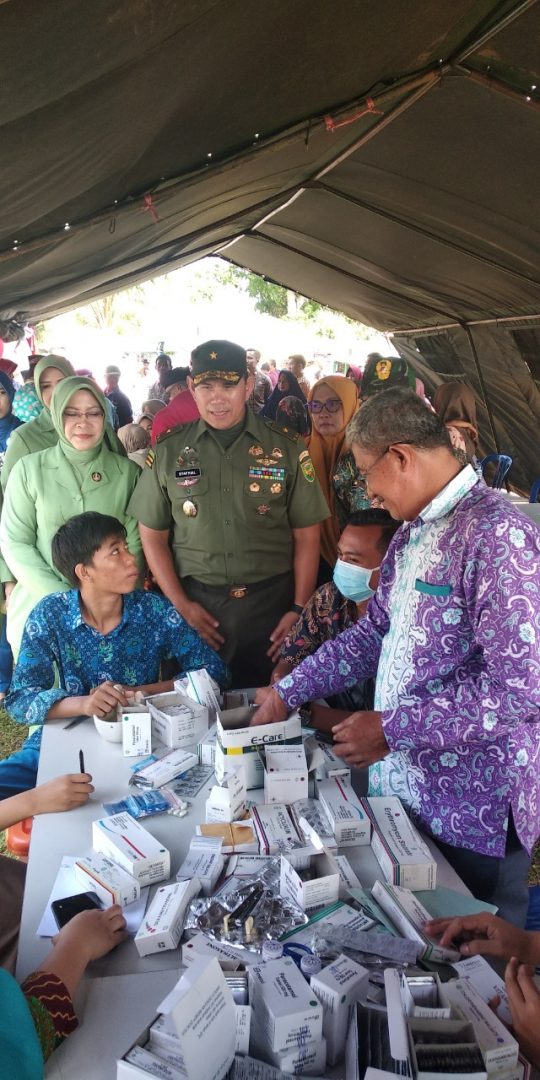 Bhaksos Penutupan TMMD Diserbu Masyarakat