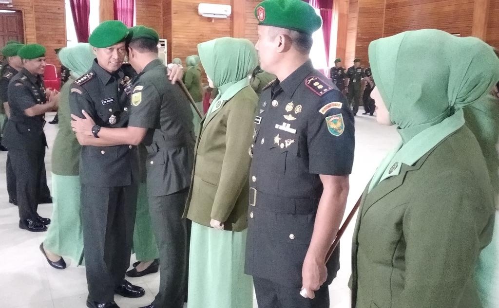 Pejabat Dandim Diminta Laksanakan Tugas Dengan Baik