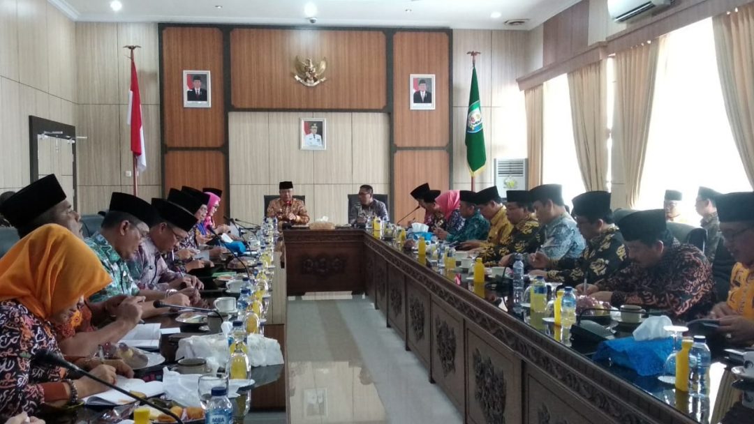 Usai Dilantik, Wagub Rapat Bersama OPD