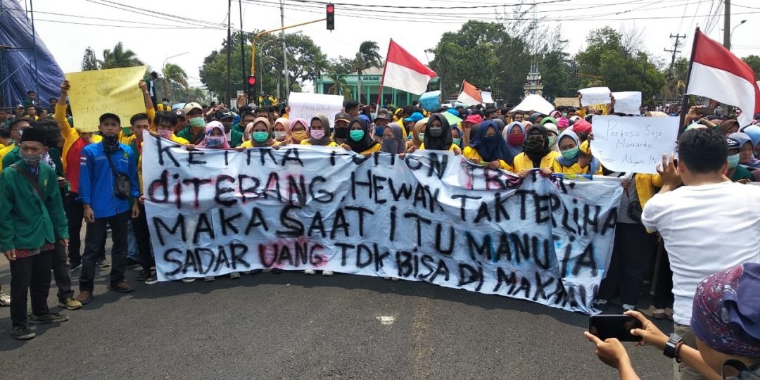 Aksi Demonstrasi BEM Nusantara