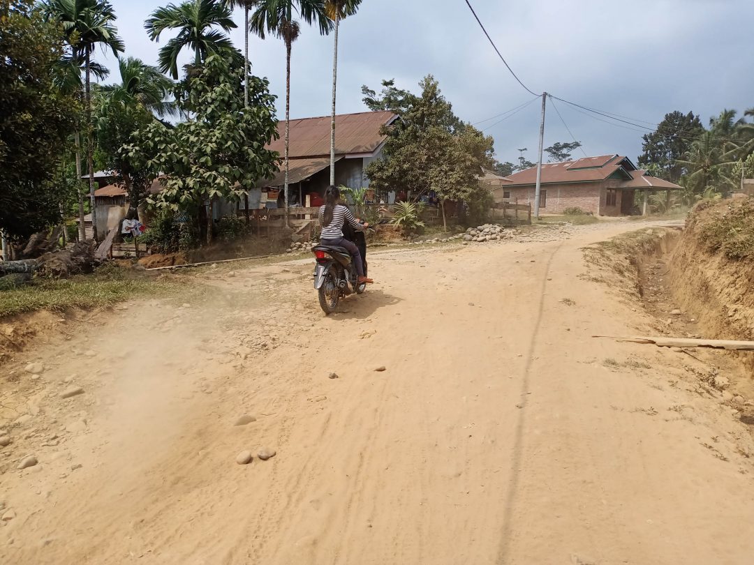 Warga Keluhkan Jalan Rusak