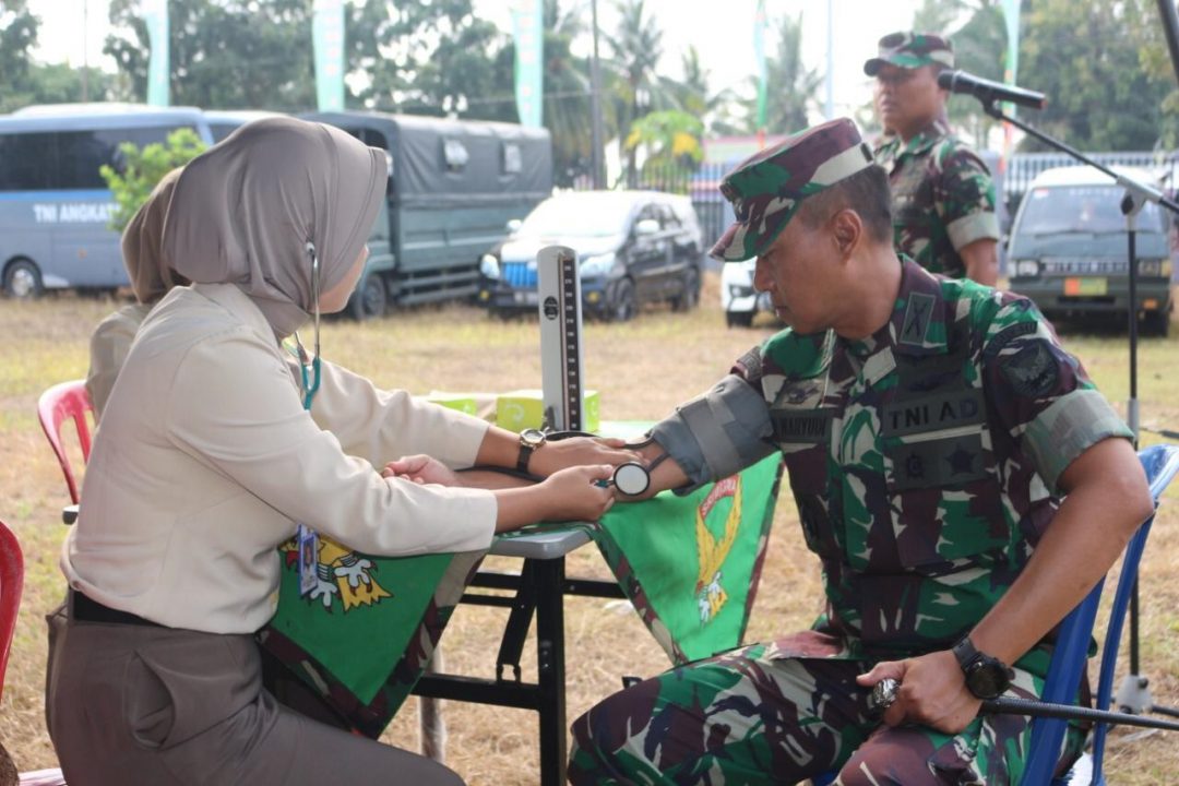 Sambut HUT TNI, Korem Upayakan Penuhi Kebutuhan Darah