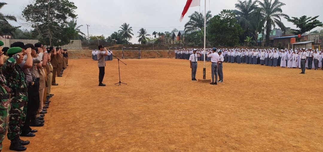 SDM Unggulan, Polsek PH Upacara Bersama Pelajar