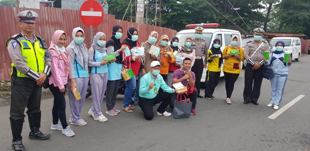 Peduli Kesehatan, Forum Kapus Bagikan Masker