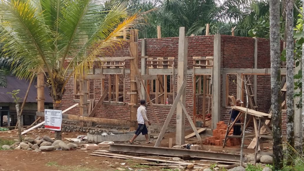 Peduli Pendidikan, Pemdes Bt Layang Bangun Gedung PAUD