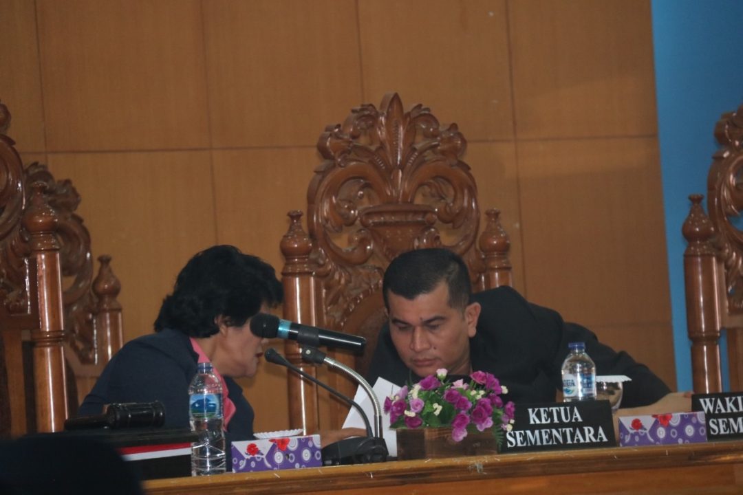 Sonti Ketua DPRD BU Definitif