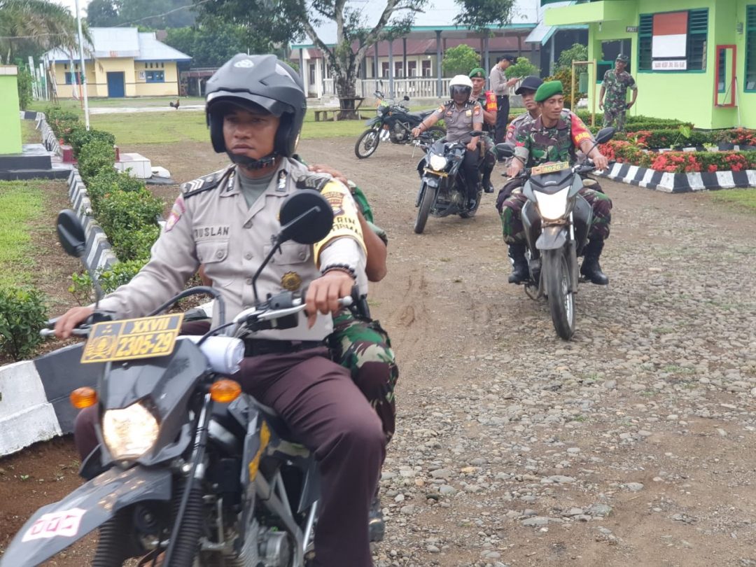 Patroli Gabungan, Wilkum Polsek Kerkap Aman