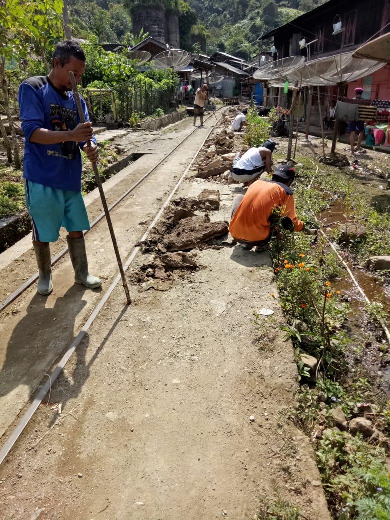 Lebong Tandai Kebut Realisasi Rabat Beton