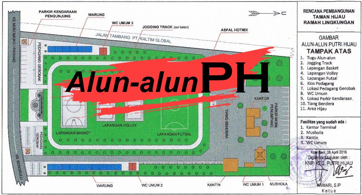 Anggaran Alun-alun PH Muncul Lagi