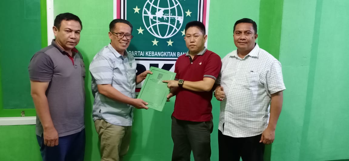 Perdana, PKB Terima Pendaftaran Rohidin Mersyah