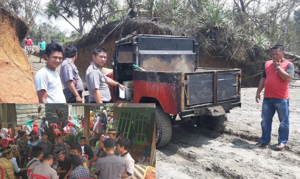 Ngunjal Pasir Laut, Pekerja Tewas Terlindas