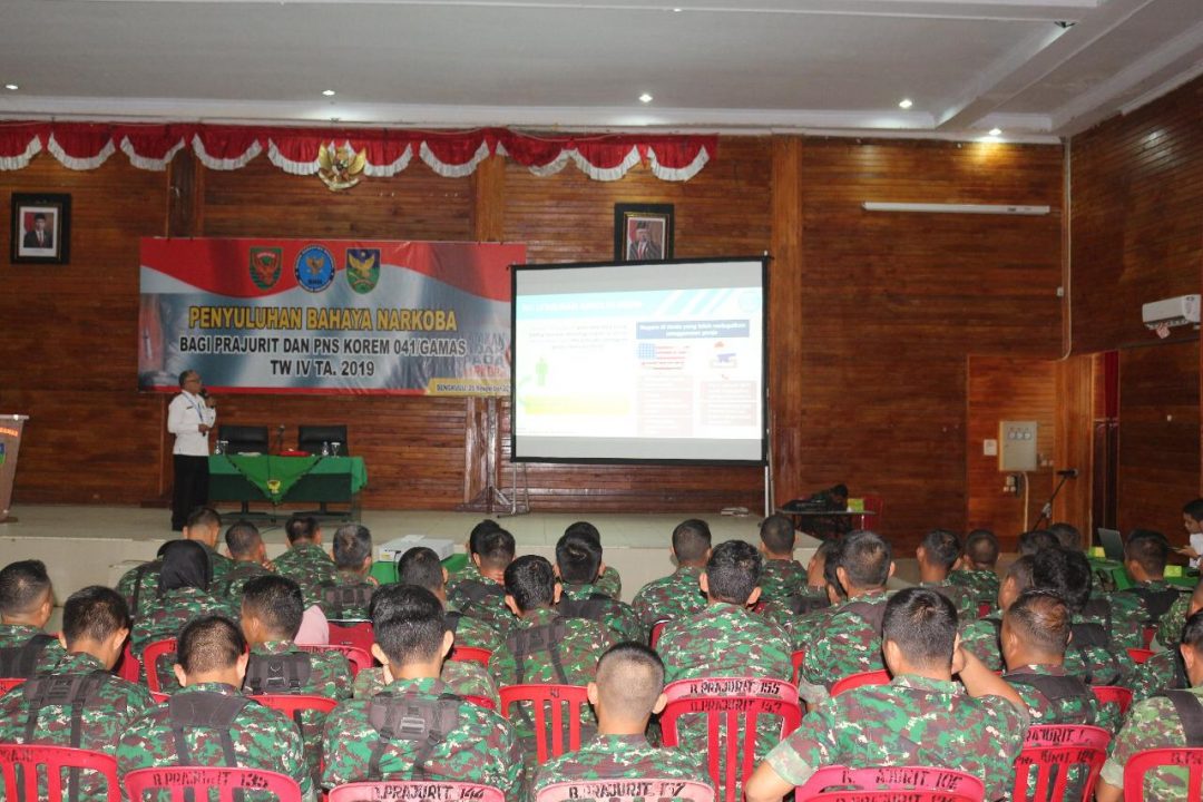 Prajurit TNI Diminta Hindari dan Perangi Narkotika