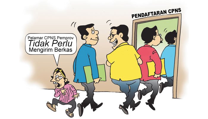 Pelamar CPNS Pemprov Tak Perlu Kirim Berkas