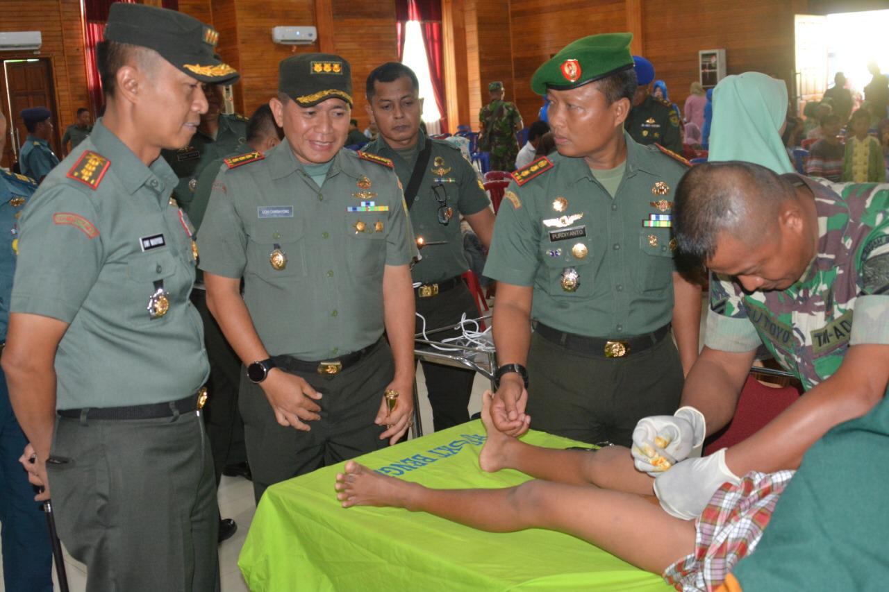 Hari Juang TNI-AD, Korem Gelar Baksos