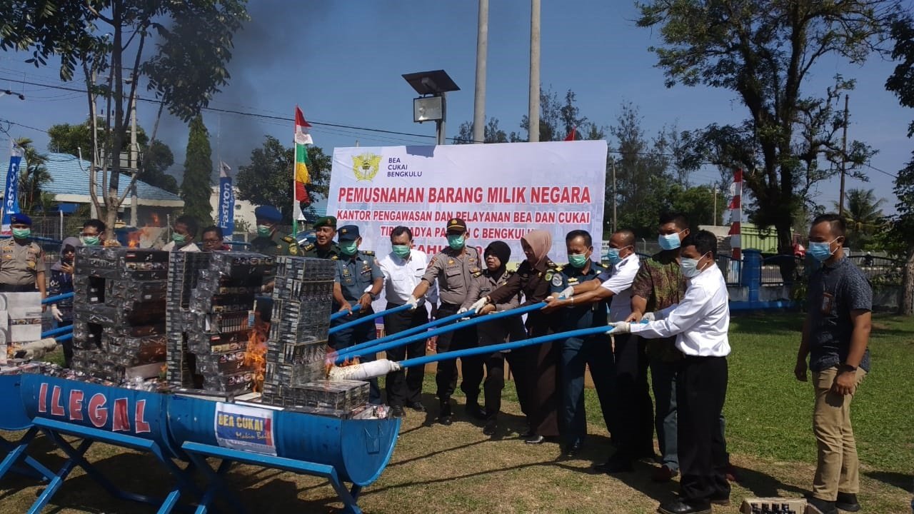 4 Kabupaten/Kota Rawan Peredaran Rokok Ilegal