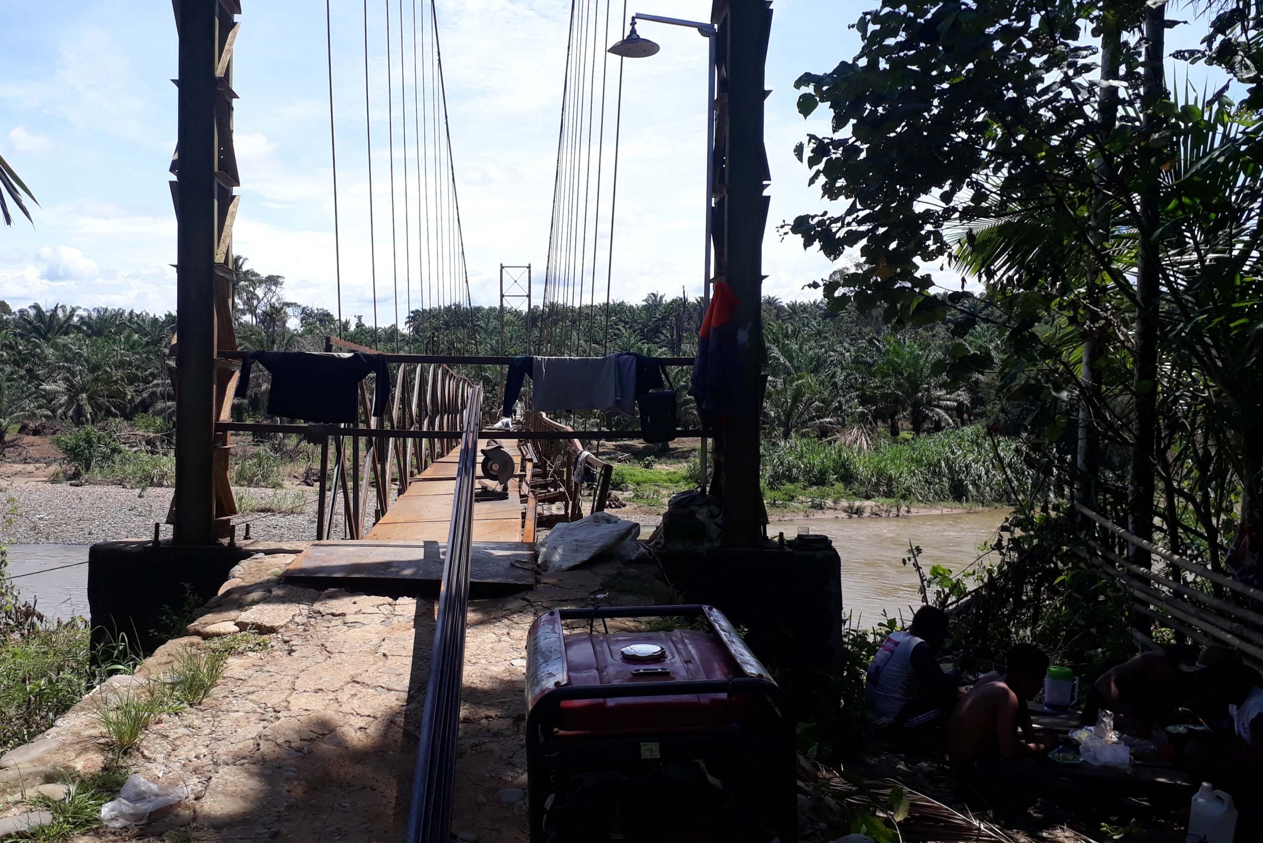 DD Tanjung Kemenyan Rehap Jembatan