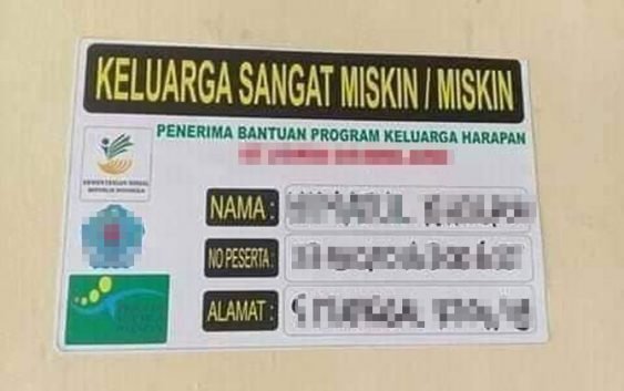 FKKD Dukung Pemasangan Stiker Miskin