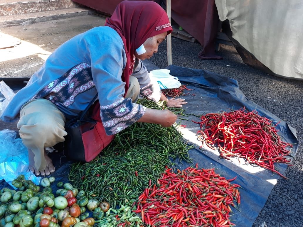 Sempat Turun, Cabe Merah Pedas Lagi