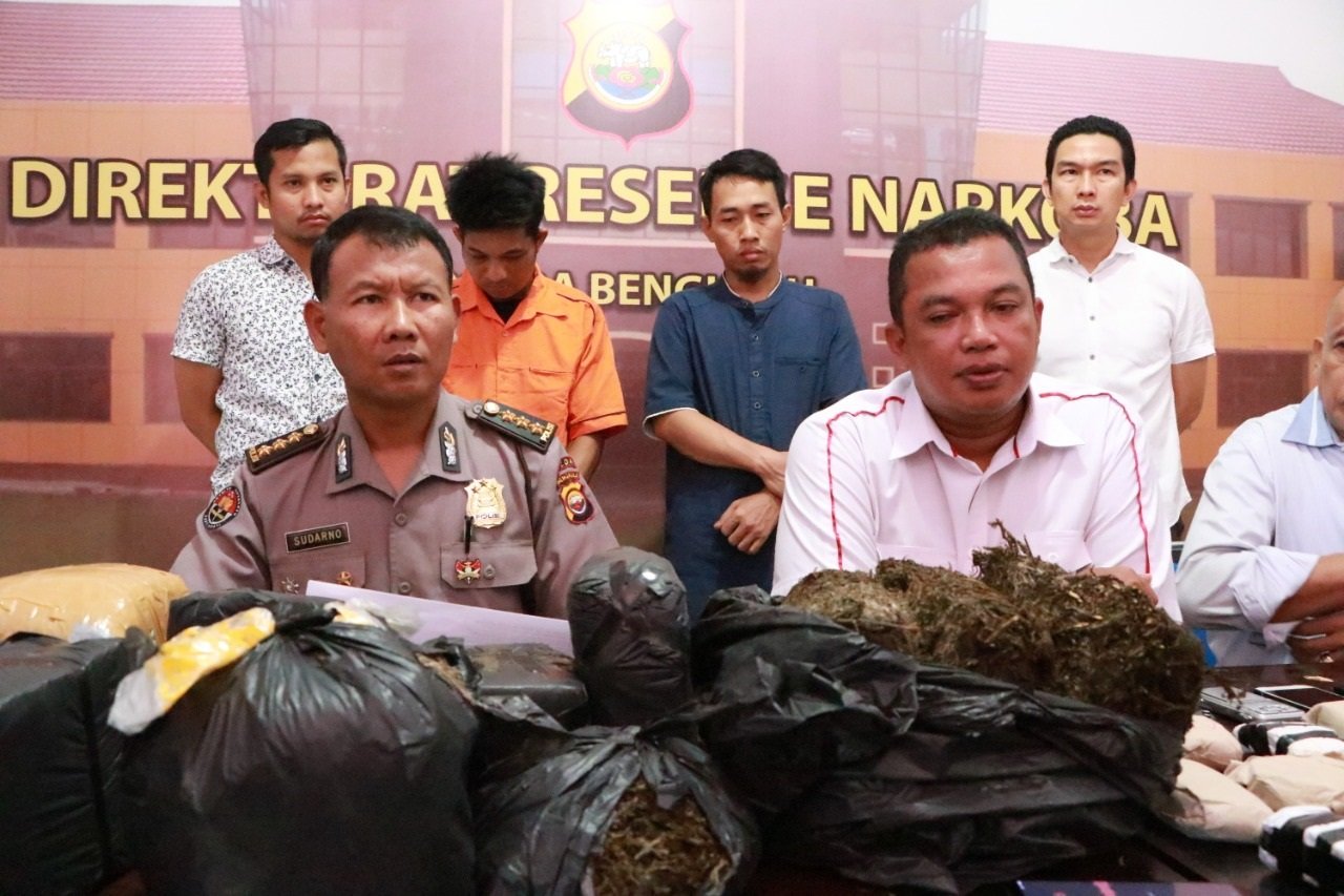 Warga Binaan Kendalikan 40 Kg Ganja Dari Lapas