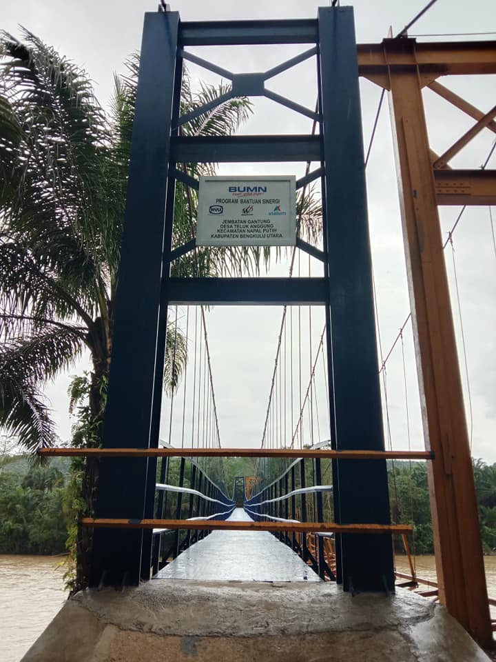 Jembatan Difungsikan Setelah Peresmian