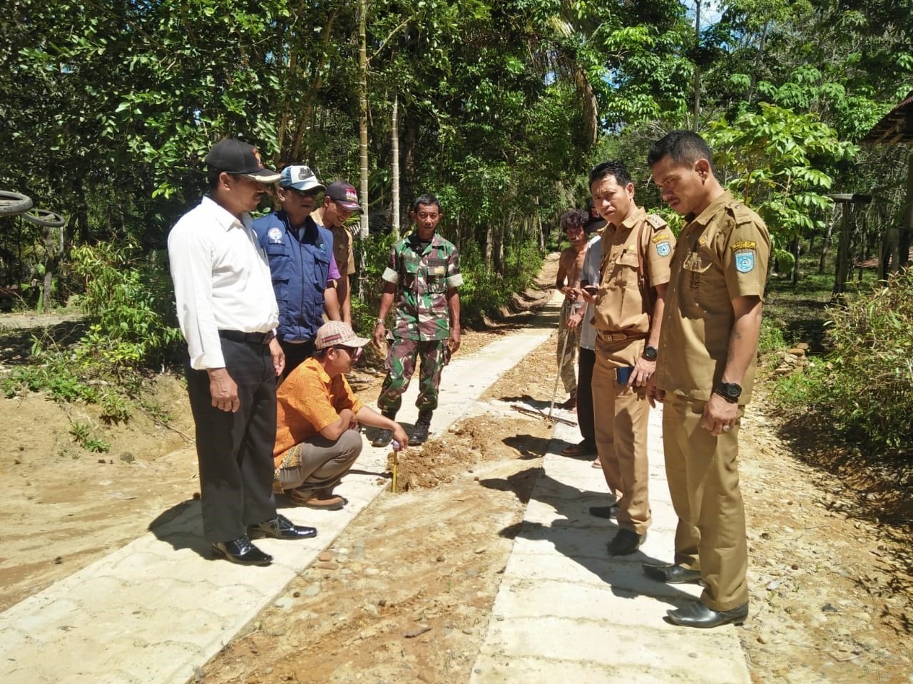 TMMD Akomodir Pembukaan Akses Jalan K5-SP1