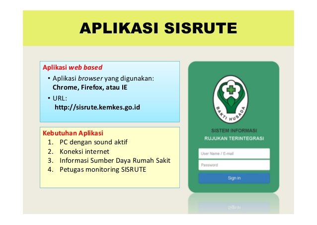 Sepakat, Sisrute Dapat Diakses Manual