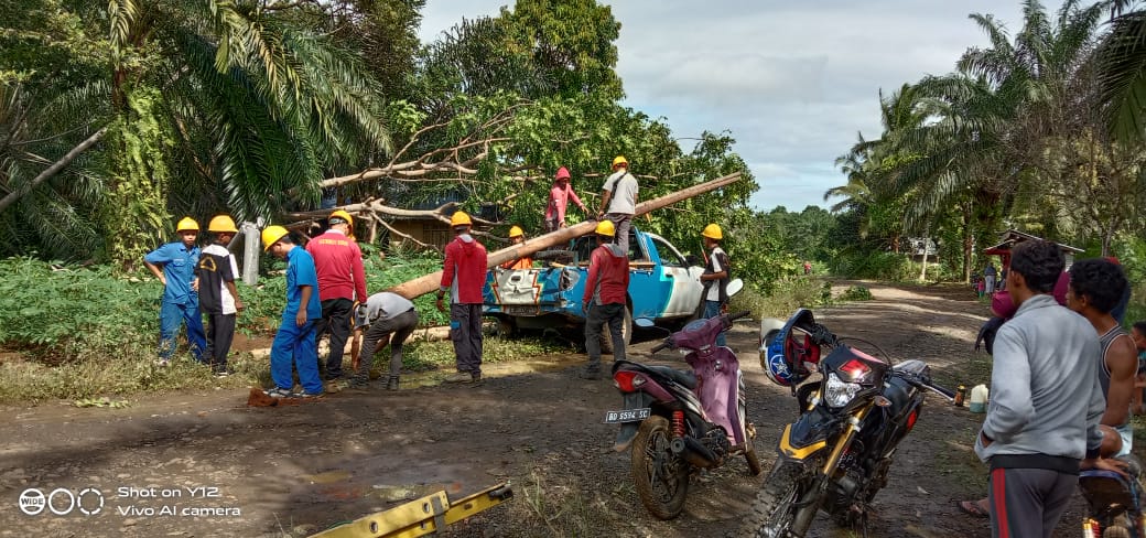 Pasal Jaringan, 4 Kecamatan Gelap Gulita