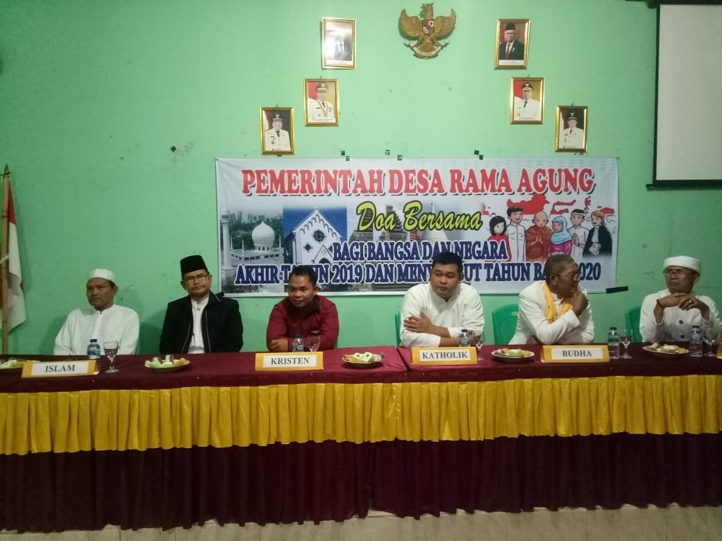 Sambut Tahun Baru, 5 Agama Berdoa Bersama