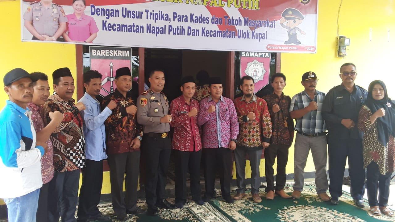 Jaga Kamtibmas, Mapolsek Gandeng Masyarakat Dua Kecamatan