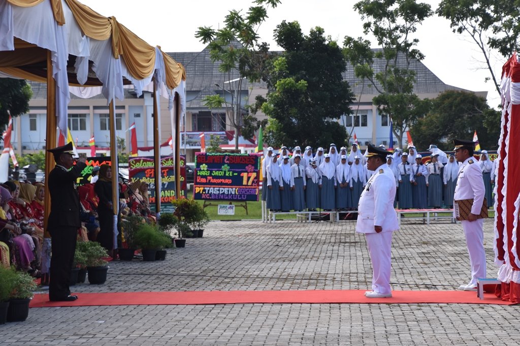 Pemkab Gelar Upacara HUT Kabupaten Mukomuko