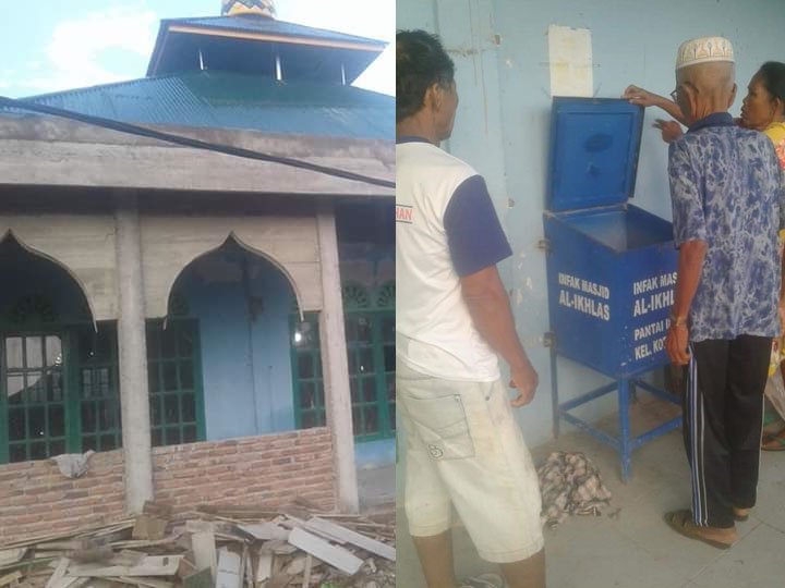 Miris, Uang Masjid Digondol Maling