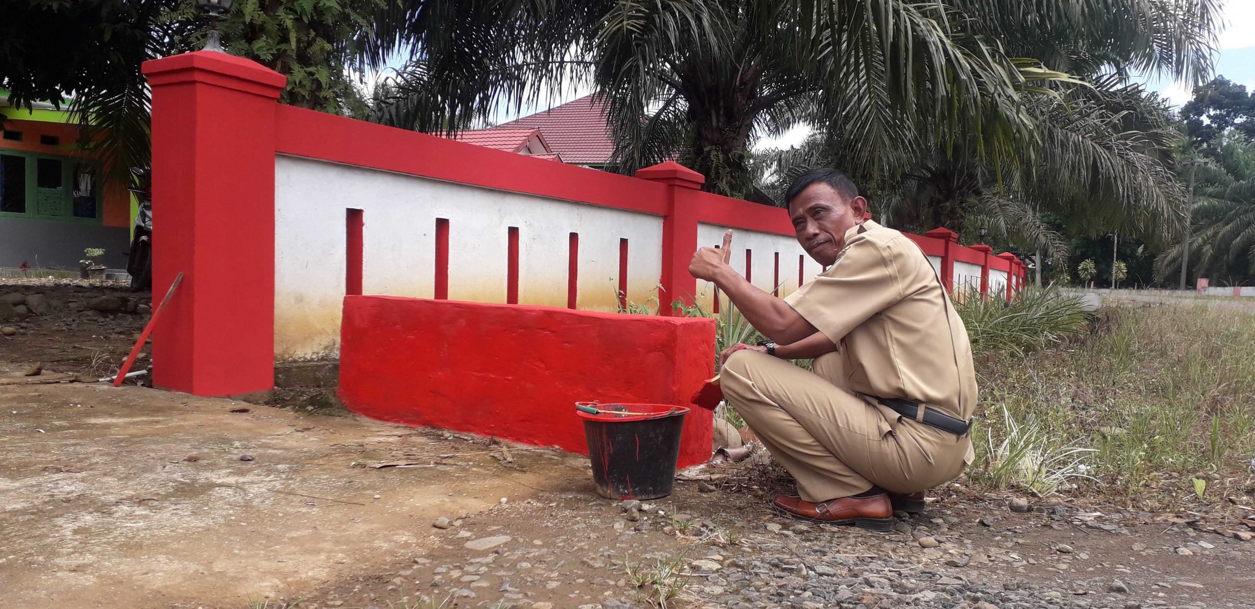 Kantor Desa Arga Mulya Makin ‘Menyala’