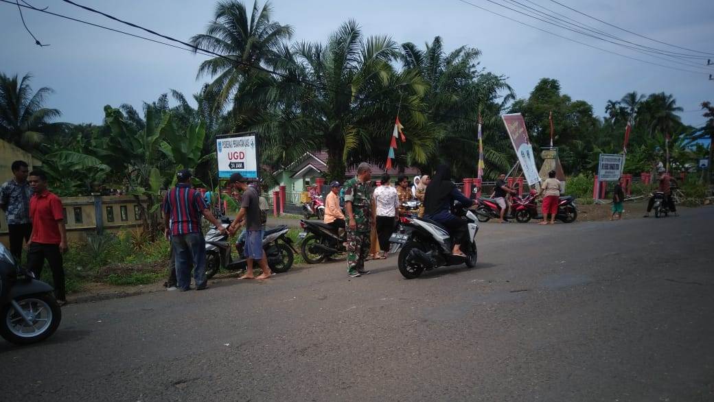 Terlibat Laka, 2 Pengendara Motor Terkapar