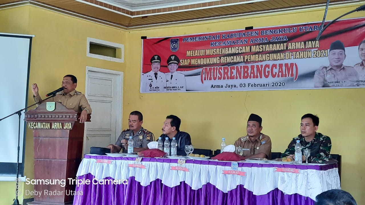 Bupati Mian Buka Musrenbang Arma Jaya