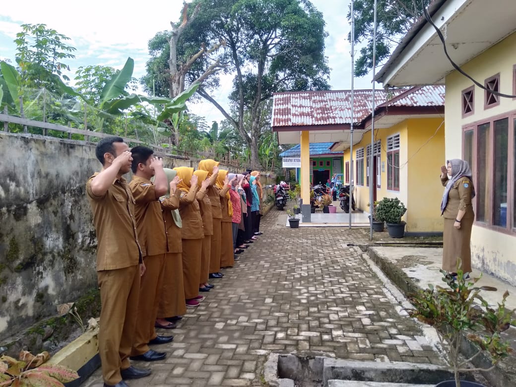 Camat Kerahkan Tim Gelar Apel Gabungan Ke Desa