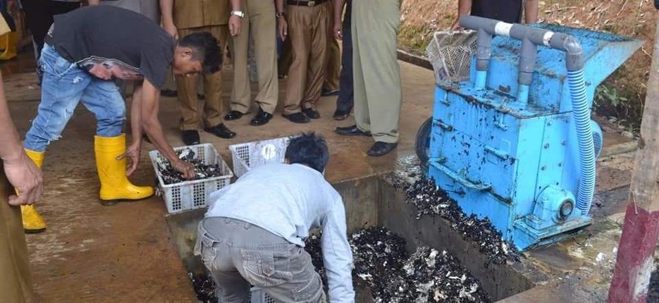 Pabrik Pengolahan Limbah Karet Tak Beroperasi